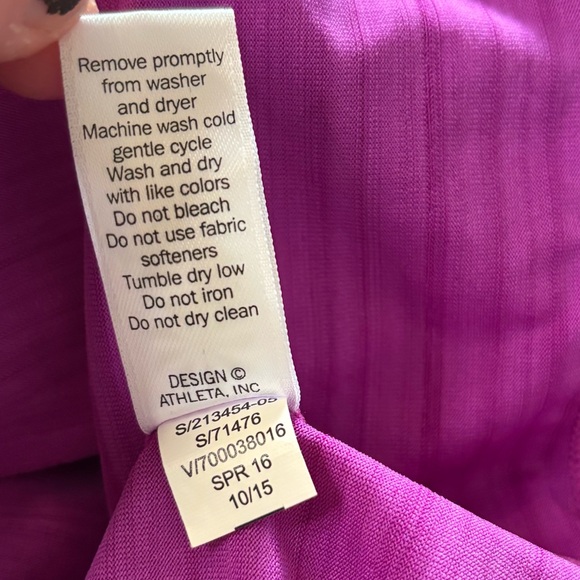 Athleta Pacifica UPF Hoodie w/ thumb holes + pocket 1/4 Zip Top CoverUp Sz Small - Picture 12 of 12